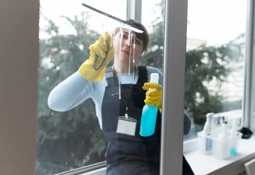 Nettoyage de vitres intérieures et extérieures à Bordezac